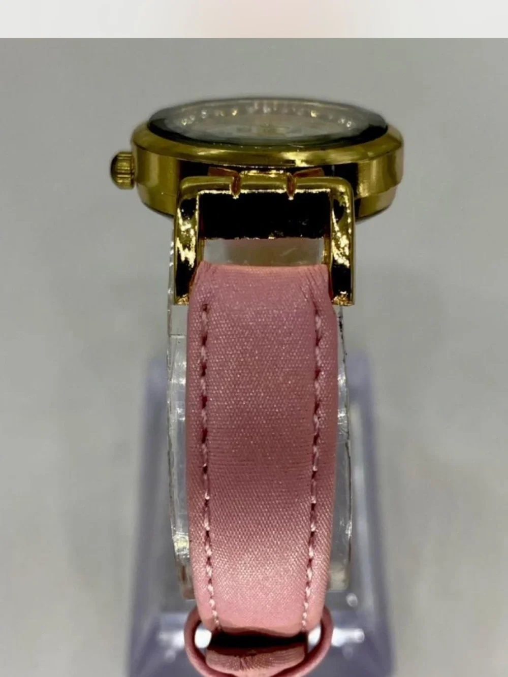 *** Women's ^^^ Plush Pink ^^^  Iced Crystal Accent Quartz Watch ***